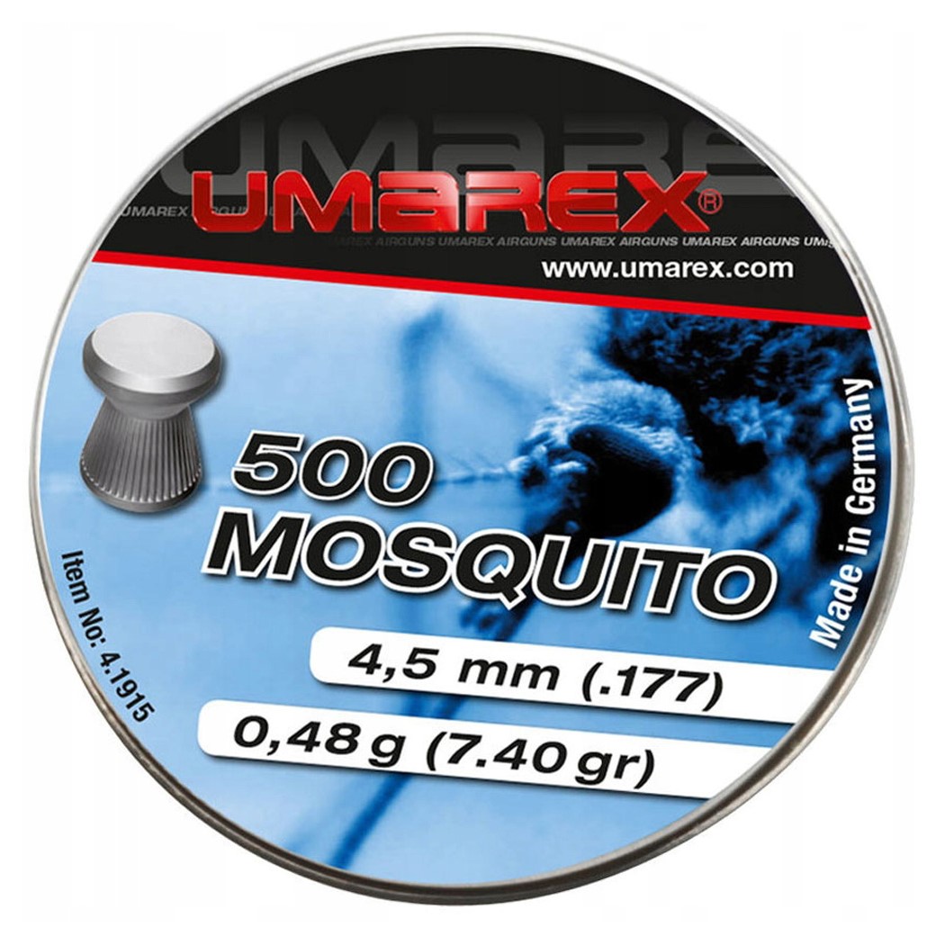 Пули пневматические Umarex MOSQUITO 4,5 мм 0,48 грамма (500 шт.)