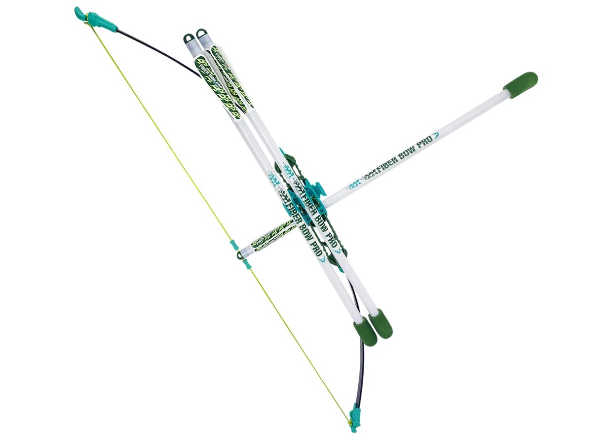 Лук детский классический Fiber Bow Pro (с комплектацией), зеленый