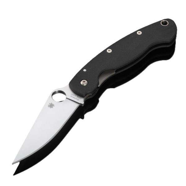 Складной нож Spyderco Military CPM S30V, черный