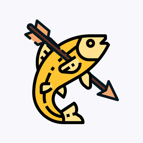Bowfishing Охота на рыбу