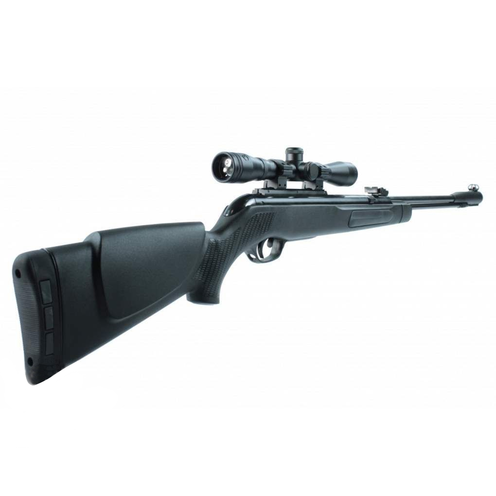 Пневматическая винтовка Gamo CFX VE 4,5 мм (подствол. взвод, пластик, прицел 4x32 AO WR)