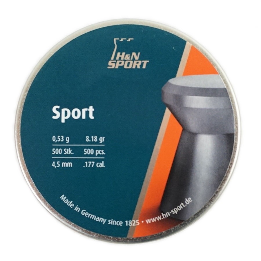 Пули пневматические H&N Sport 4,5 мм 0,53 грамма (500 шт.)