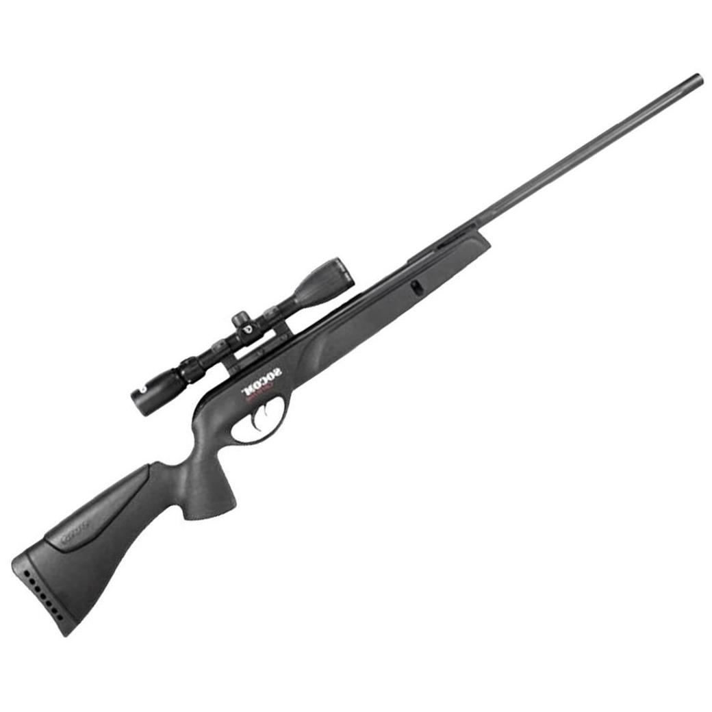 Пневматическая винтовка Gamo Socom Carbine Luxe 4,5 мм (переломка, пластик, прицел 3-9x40 IR WR)