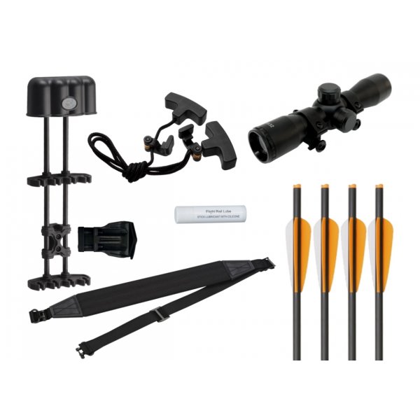 Арбалет блочный Man Kung MK-XB58 Kraken черный KIT (полная комплектация)