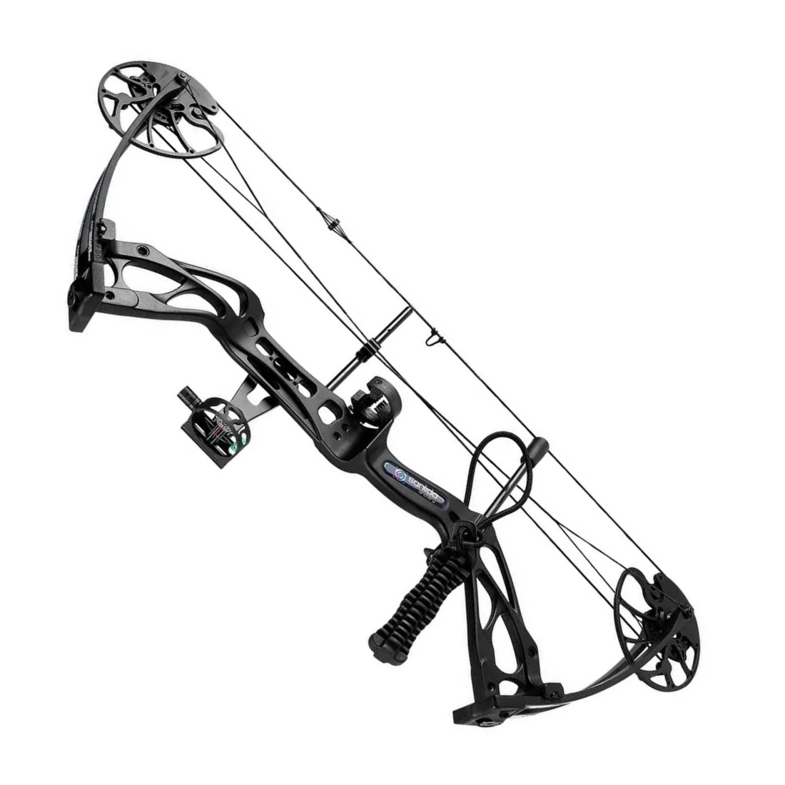 Лук блочный Sanlida Dragon X8 KIT, чёрный (с комплектацией, LZX8-30/18-31BKKIT)