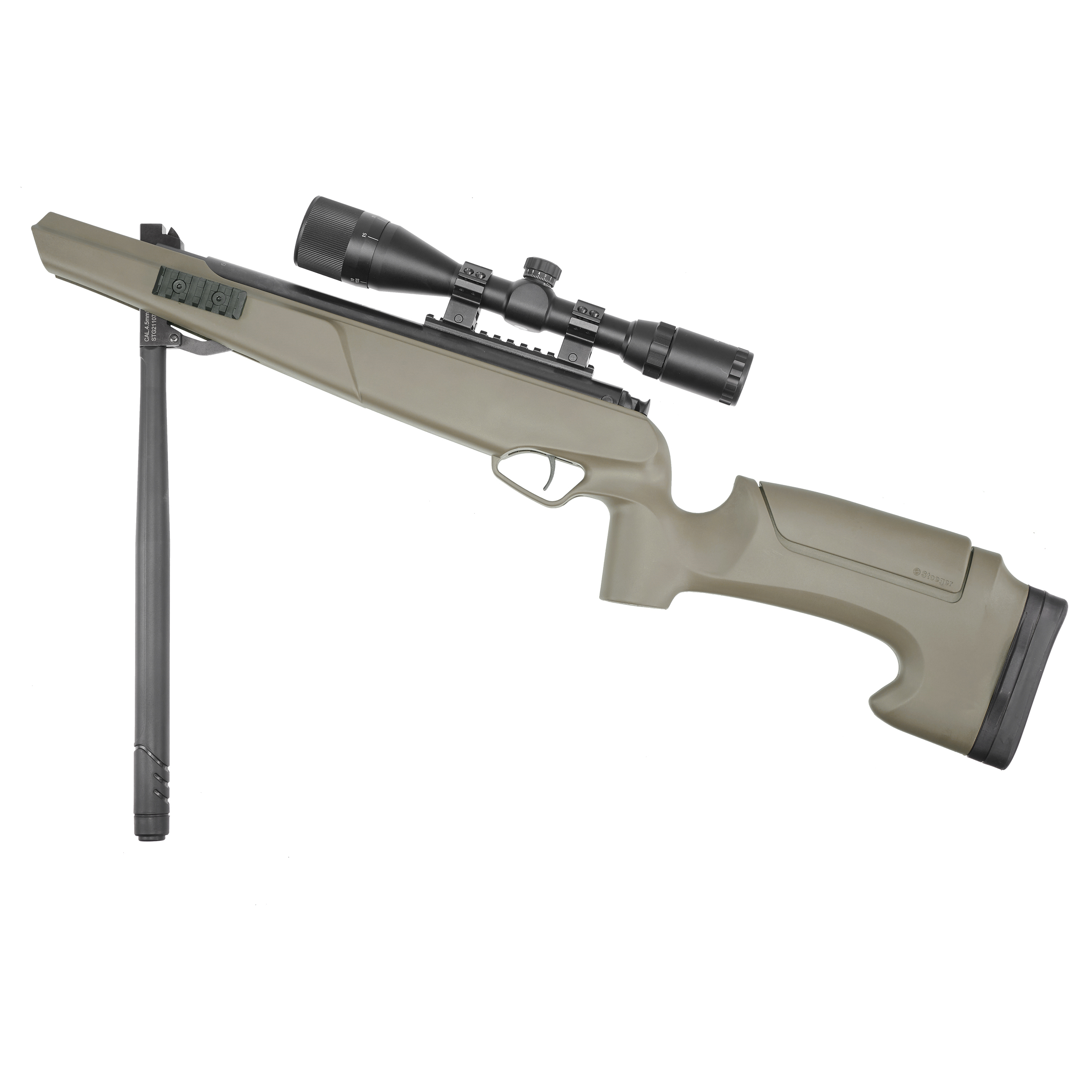 Пневматическая винтовка Stoeger Atac T2 Synthetic Green Combo