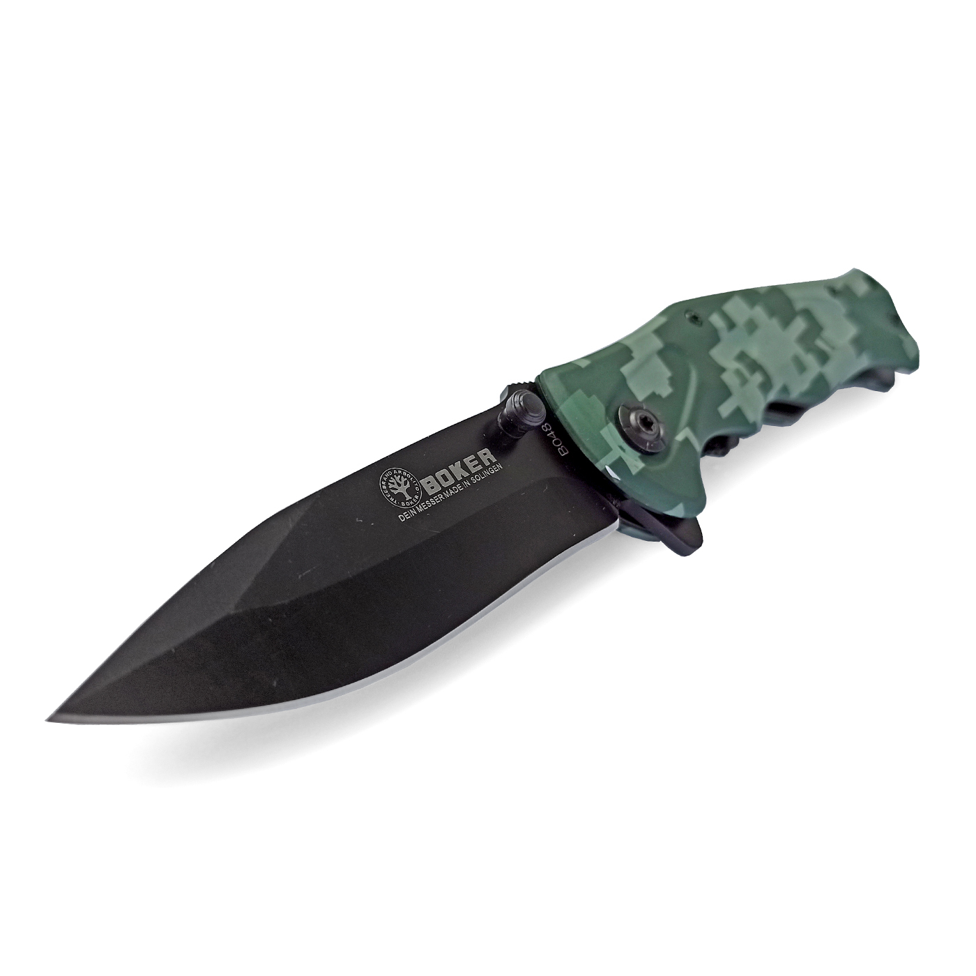 Тактический складной нож Boker B048, листва-1