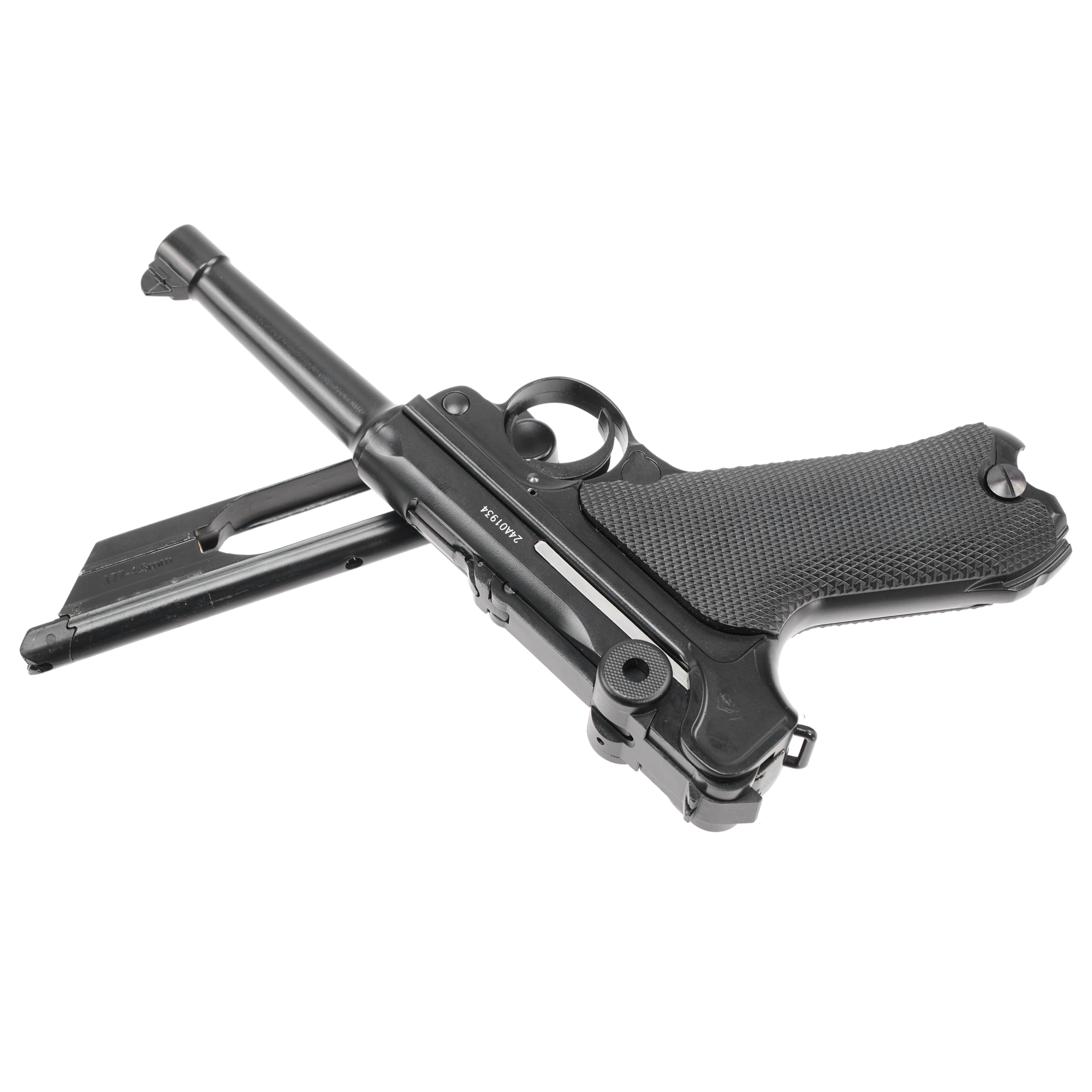 Пневматический пистолет Stalker STL (Luger P08) 4,5 мм (металл, 95 м-с, Blowback)