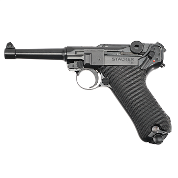 Пневматический пистолет Stalker STL (Luger P08) 4,5 мм (металл, 95 м-с, Blowback)