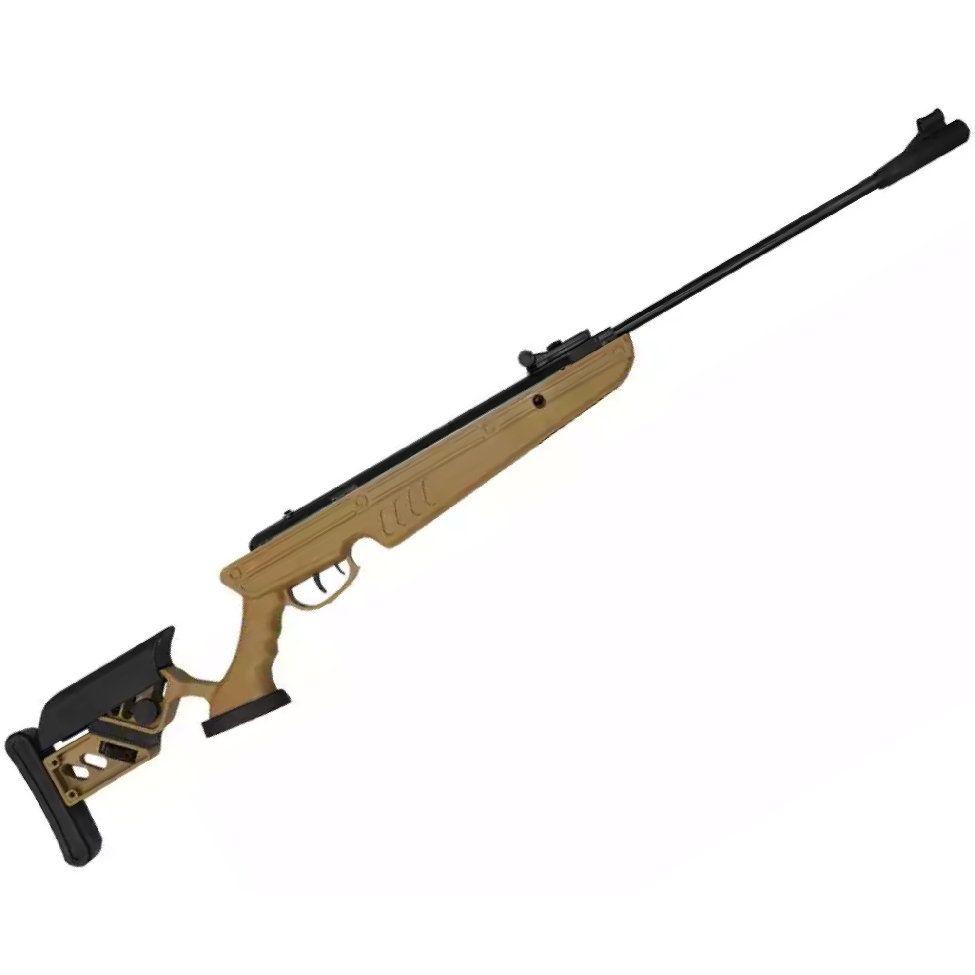Пневматическая винтовка Borner Tactical Desert (пластик, XSA5S) 4,5 мм