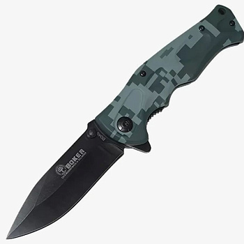 Тактический складной нож Boker B048, пиксели